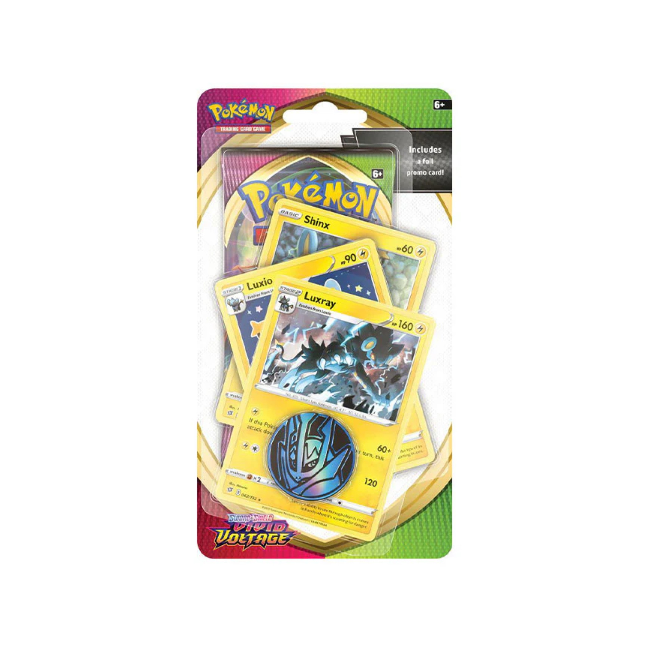 Pokémon Vivid Voltage: Luxray Premium Checklane Blister