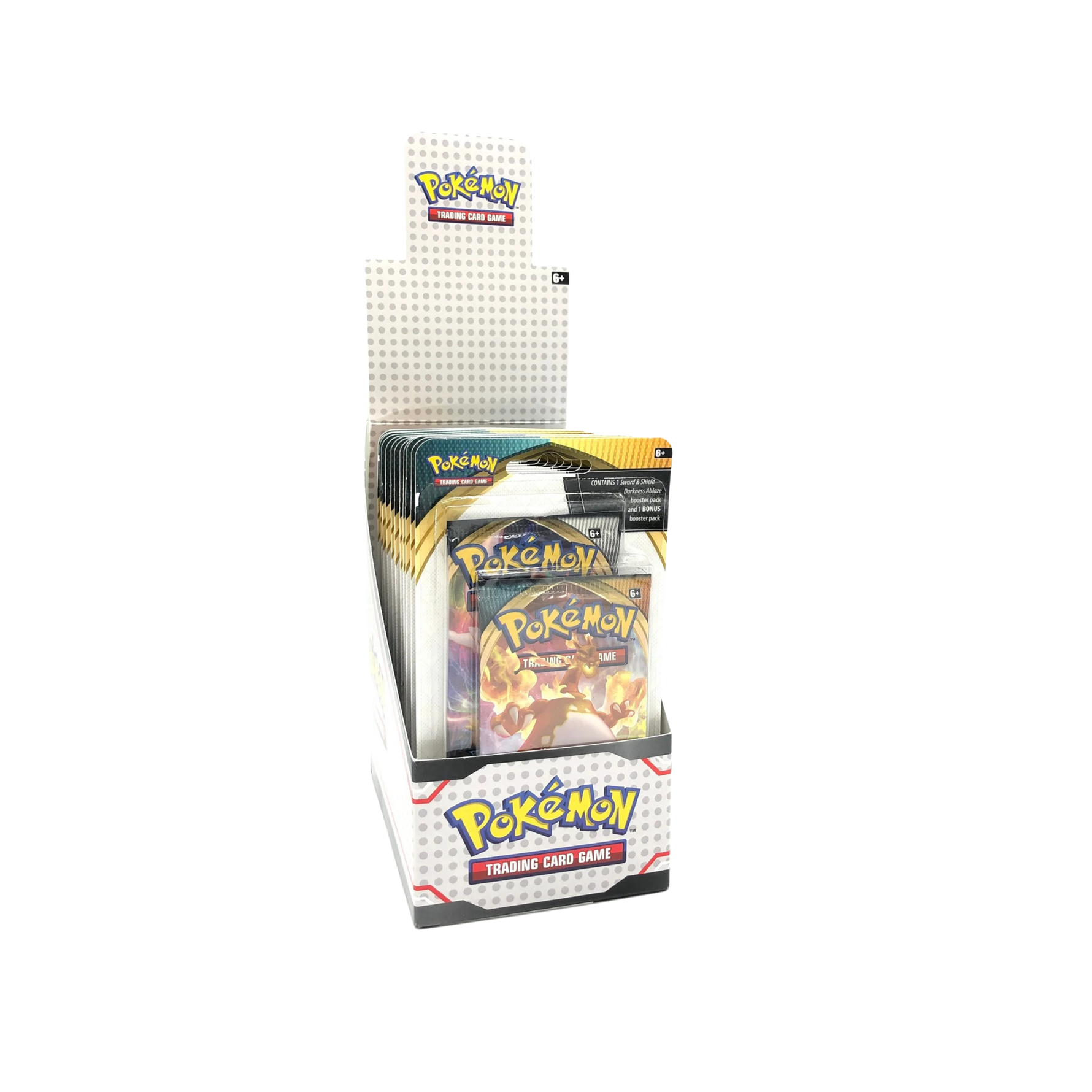 Pokémon Darkness Ablaze Bonus Pack Display