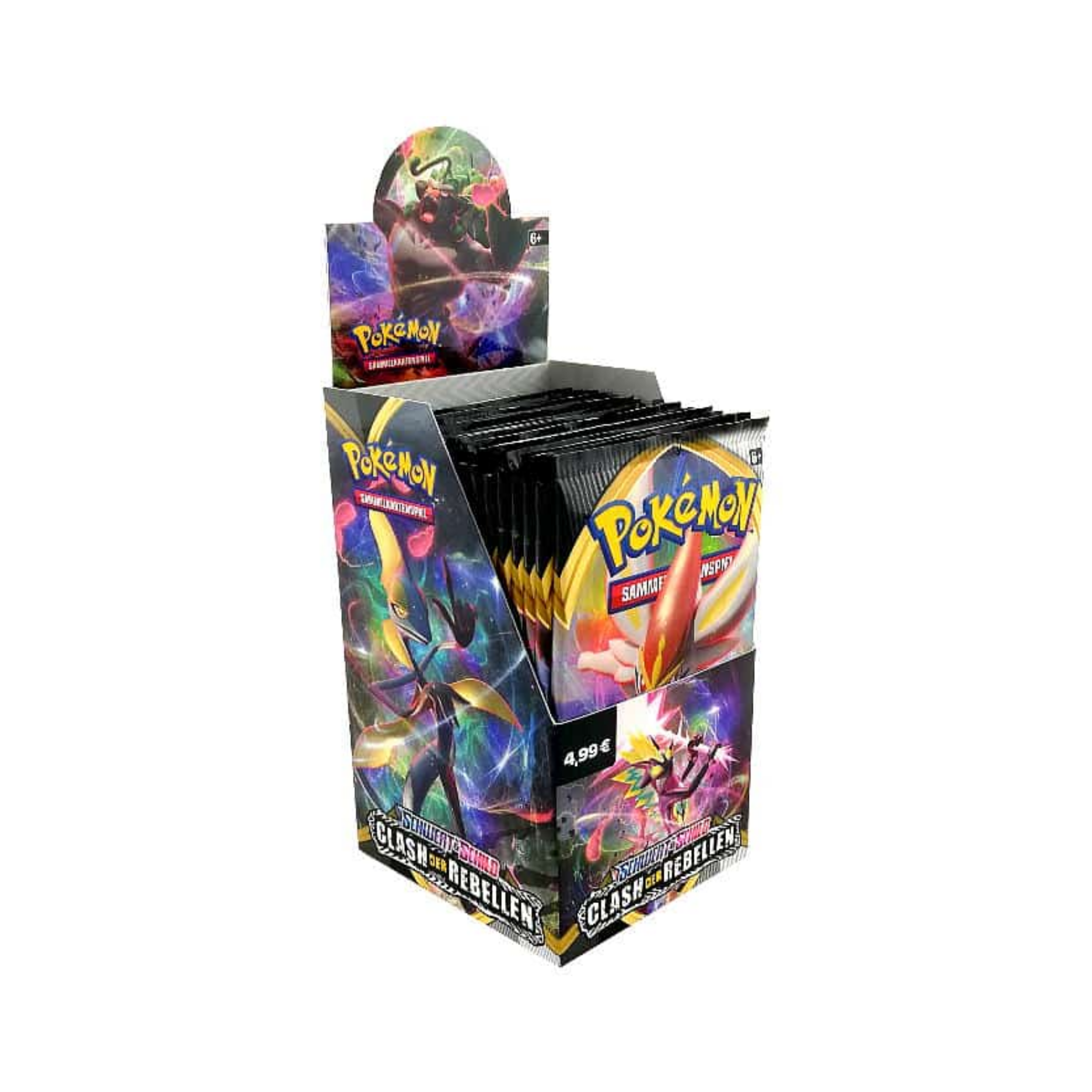 Pokémon Rebel Clash Booster Box (18 Boosters)