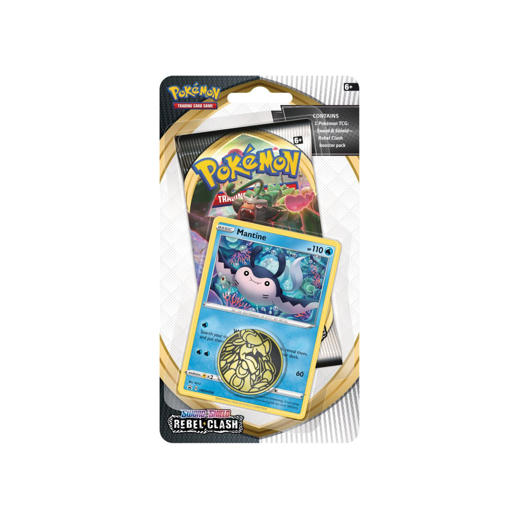 Pokémon Rebel Clash: Mantine 1|Pack Blister