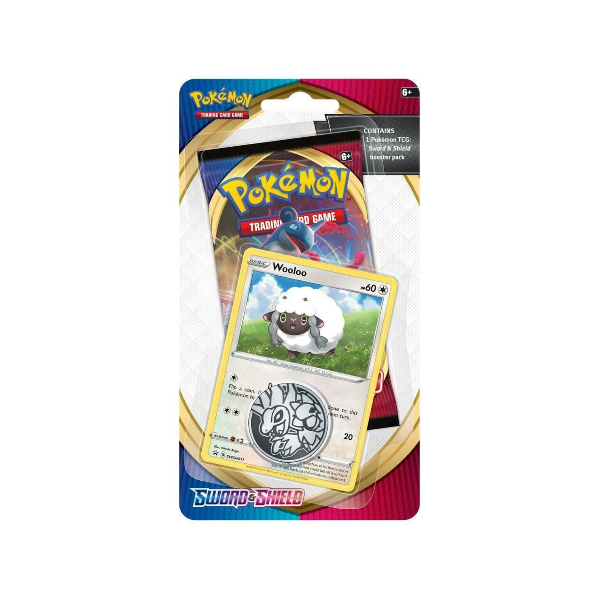 Pokémon Sword & Shield: Wooloo 1|Pack Blister