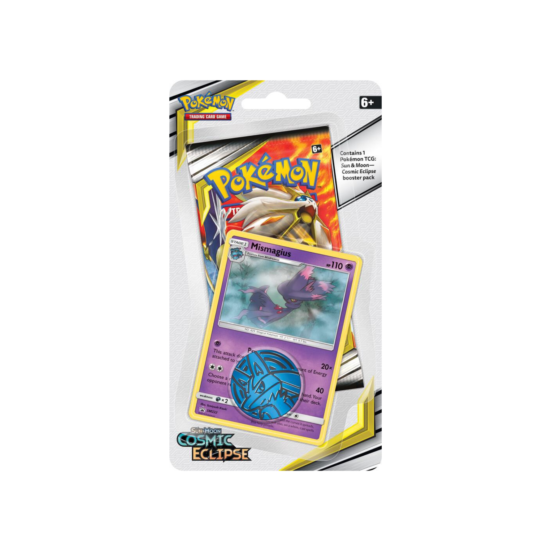 Pokémon Cosmic Eclipse: Mismagius 1|Pack Blister