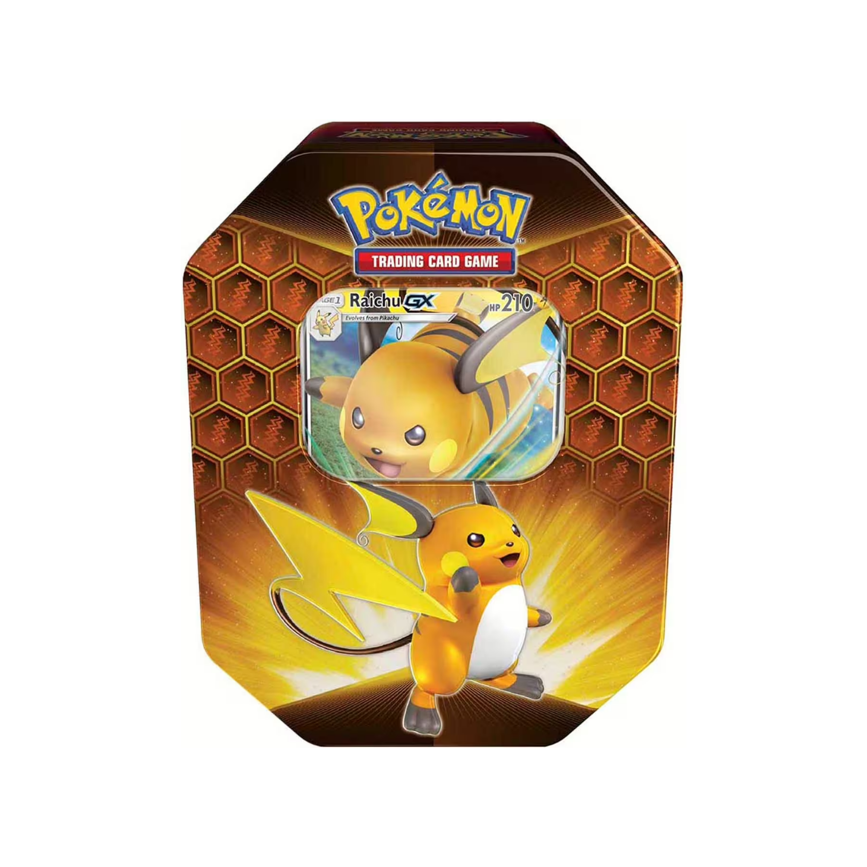 Pokémon Hidden Fates: Raichu GX Tin