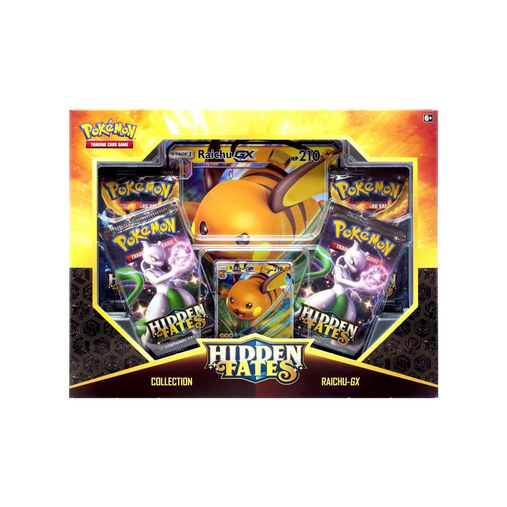 Pokémon Hidden Fates: Raichu GX Collection