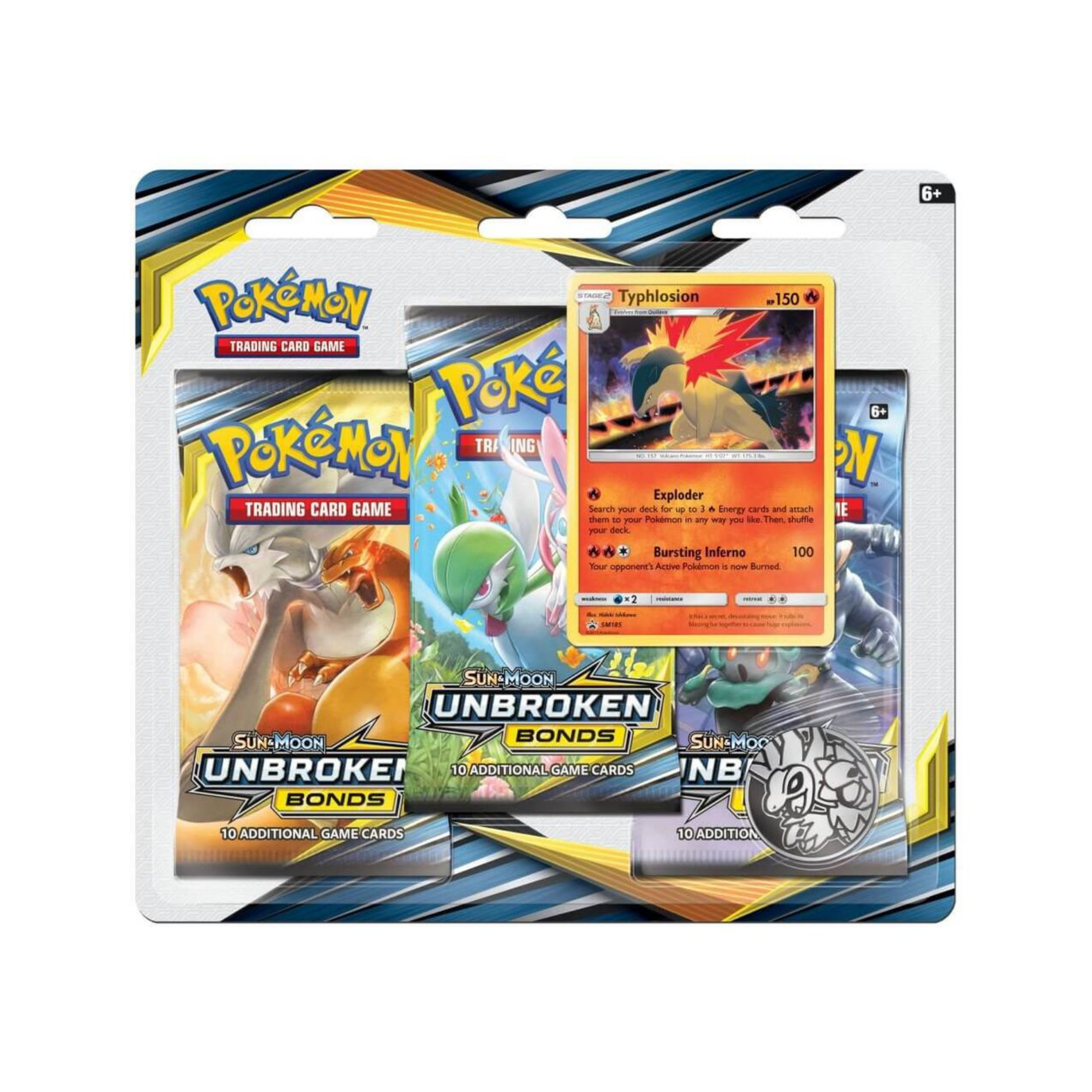 Pokémon Unbroken Bonds: Typhlosion 3|Pack Blister