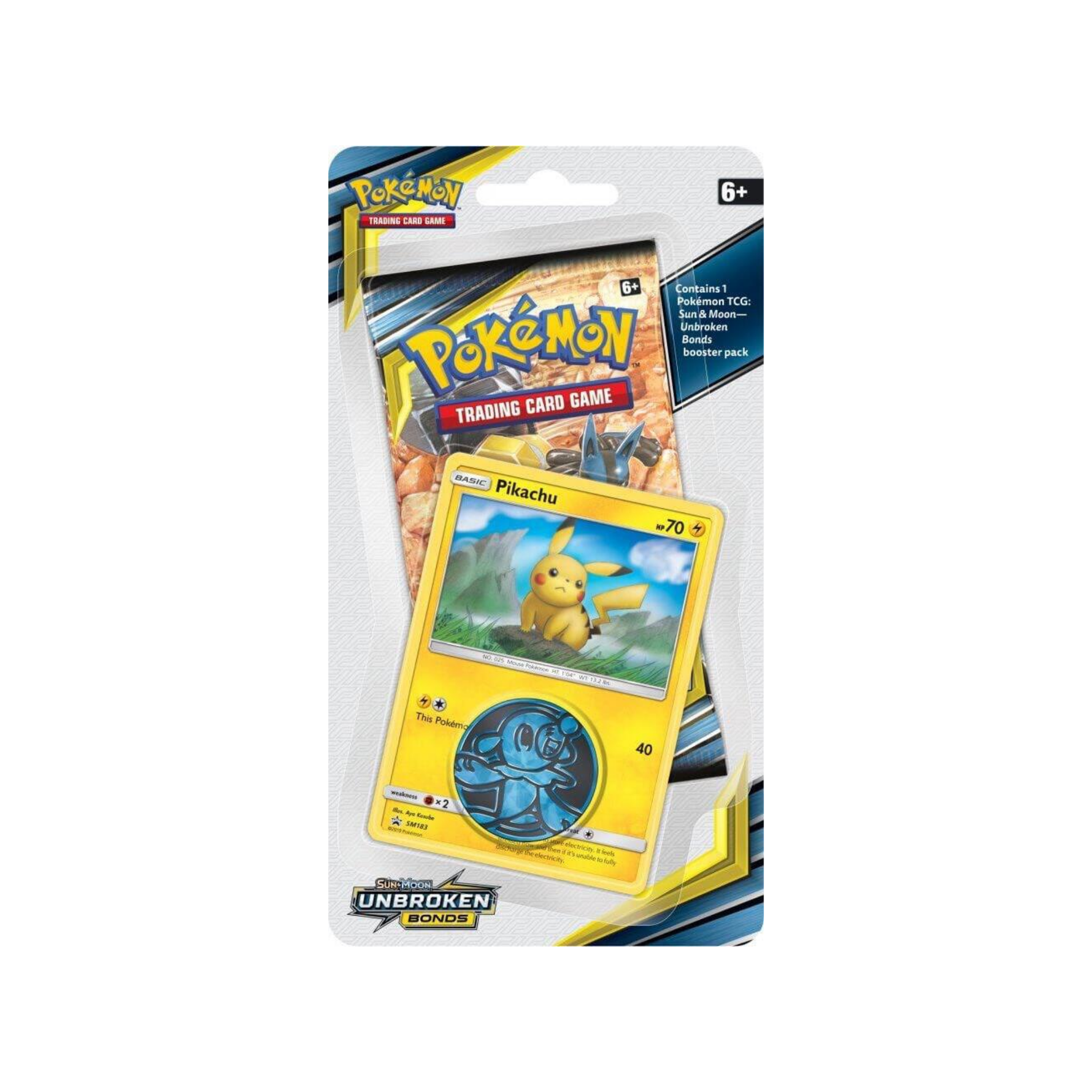 Pokémon Unbroken Bonds: Pikachu 1|Pack Blister