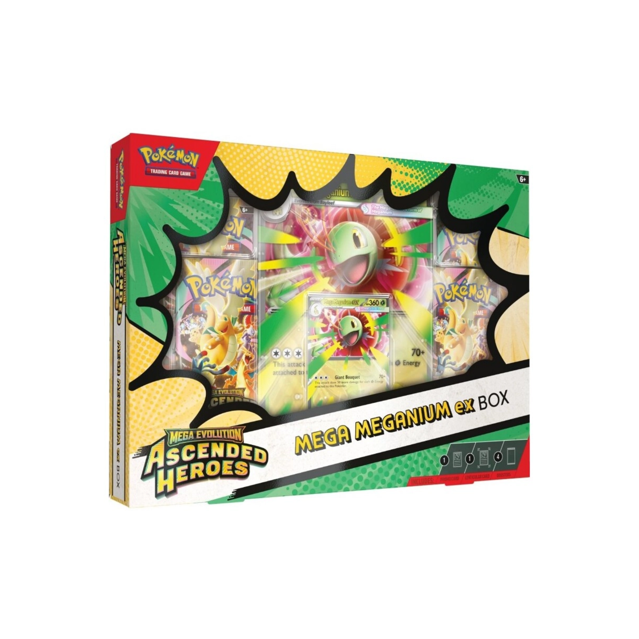 Pokémon Mega Evolution Ascended Heroes: Mega Meganium ex Box