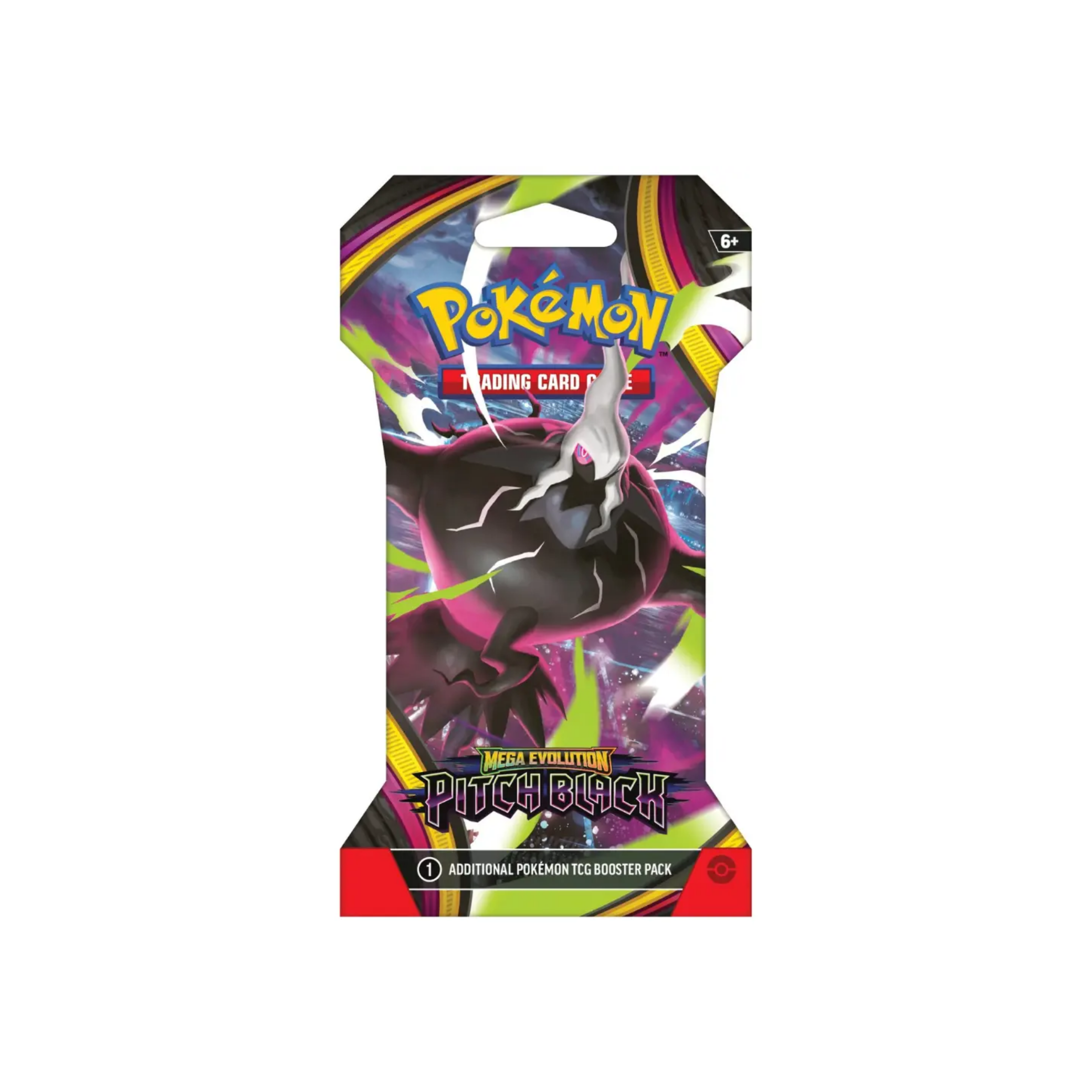 Pokémon Mega Evolution Pitch Black Sleeved Booster