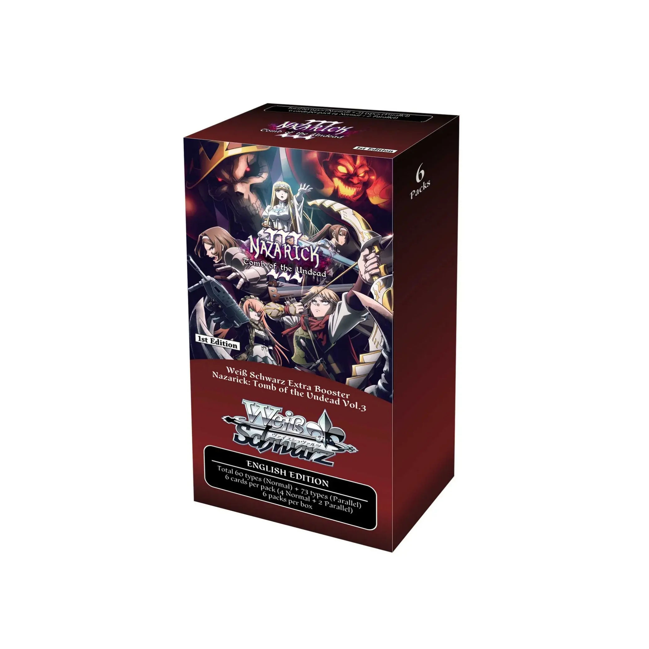 Weiß Schwarz Nazarick: Tomb of the Undead Vol.3 Extra Booster Display
