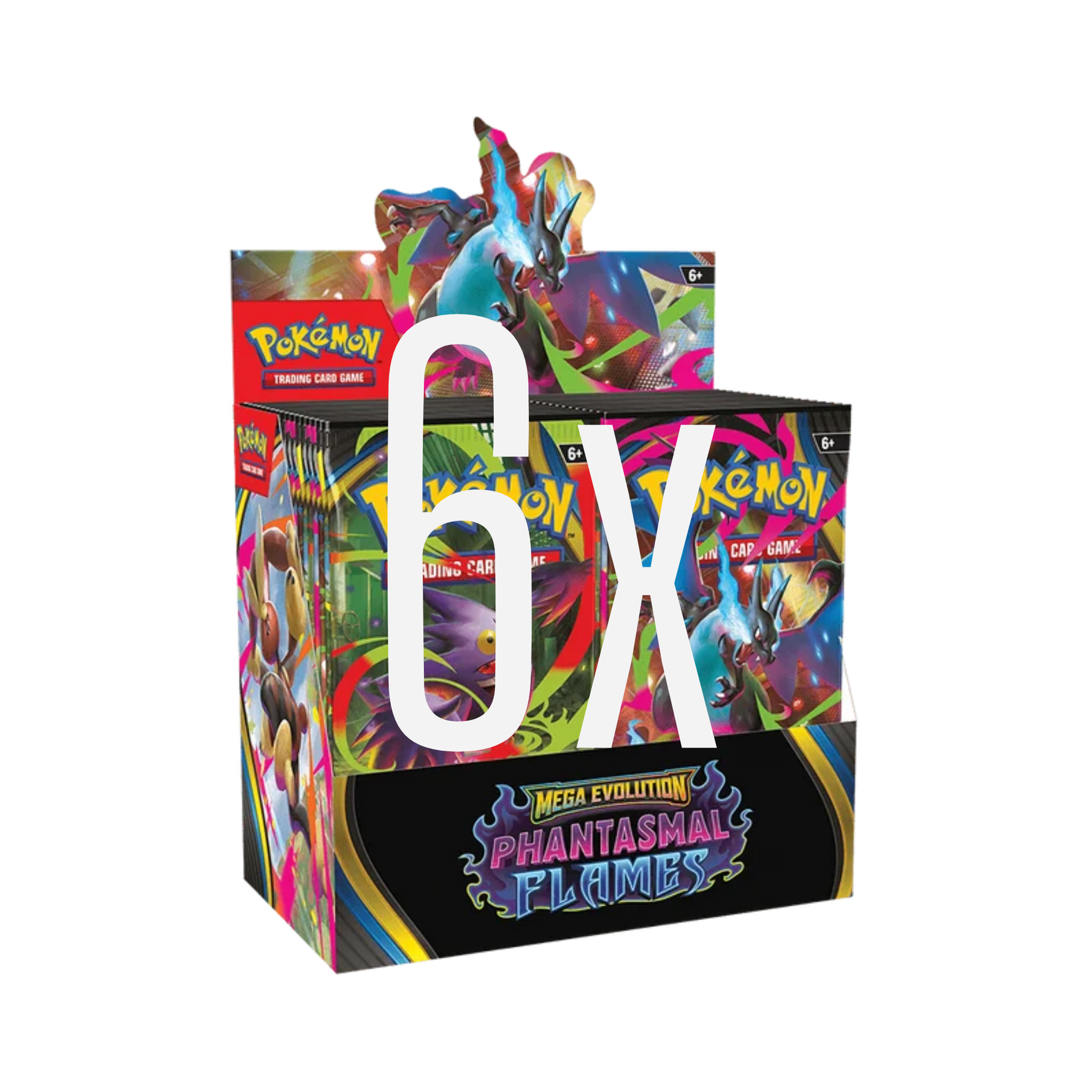 Pokémon  Phantasmal Flames Booster Box Case
