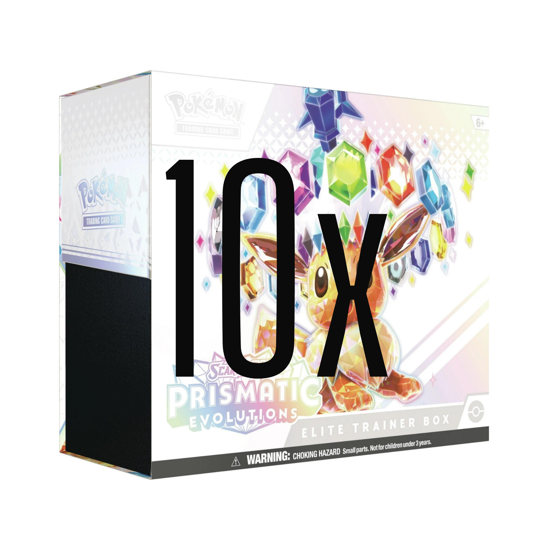 Pokémon Prismatic Evolutions Elite Trainer Box Case