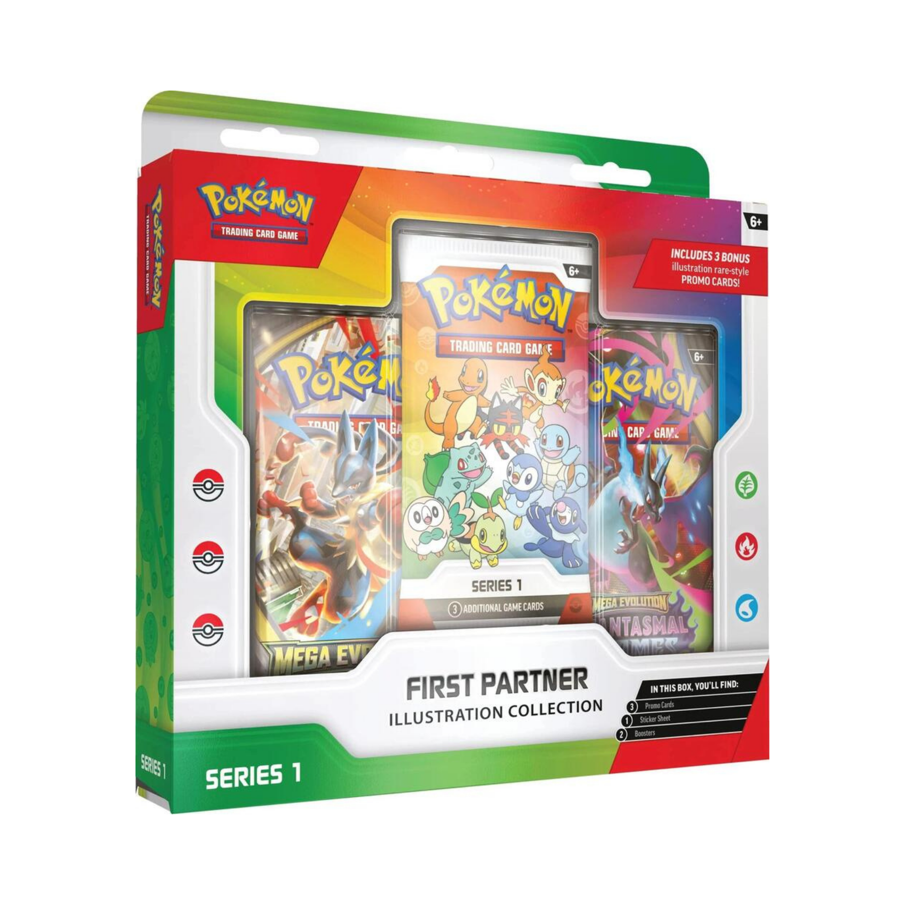 Pokémon First Partners Illustration Collection | Series 1