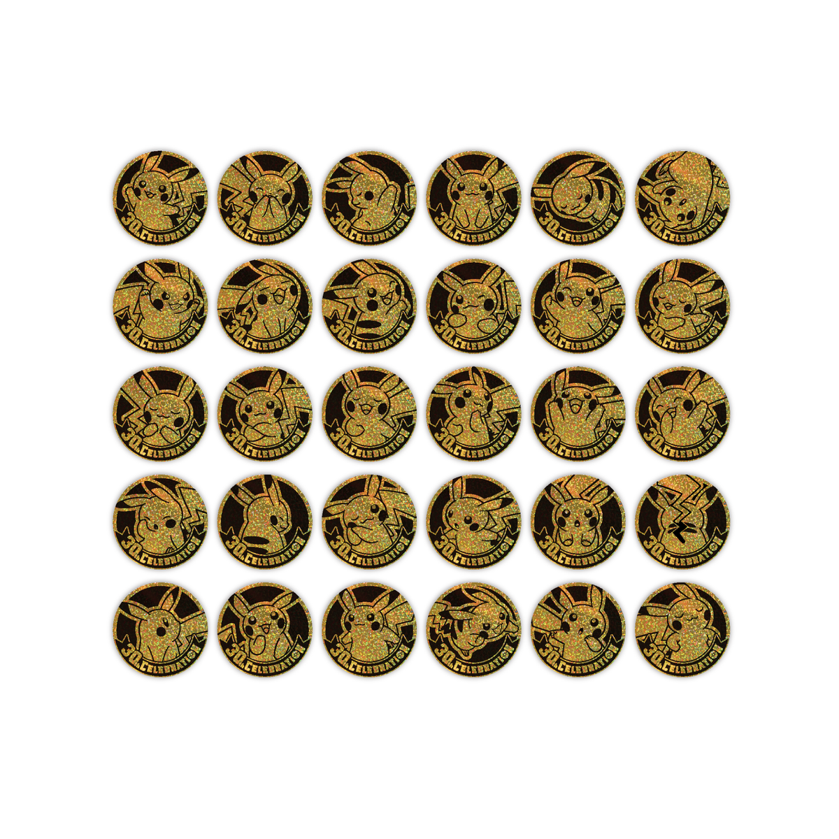 Pokémon 30th Anniversary Coin set | Simplified Chinese