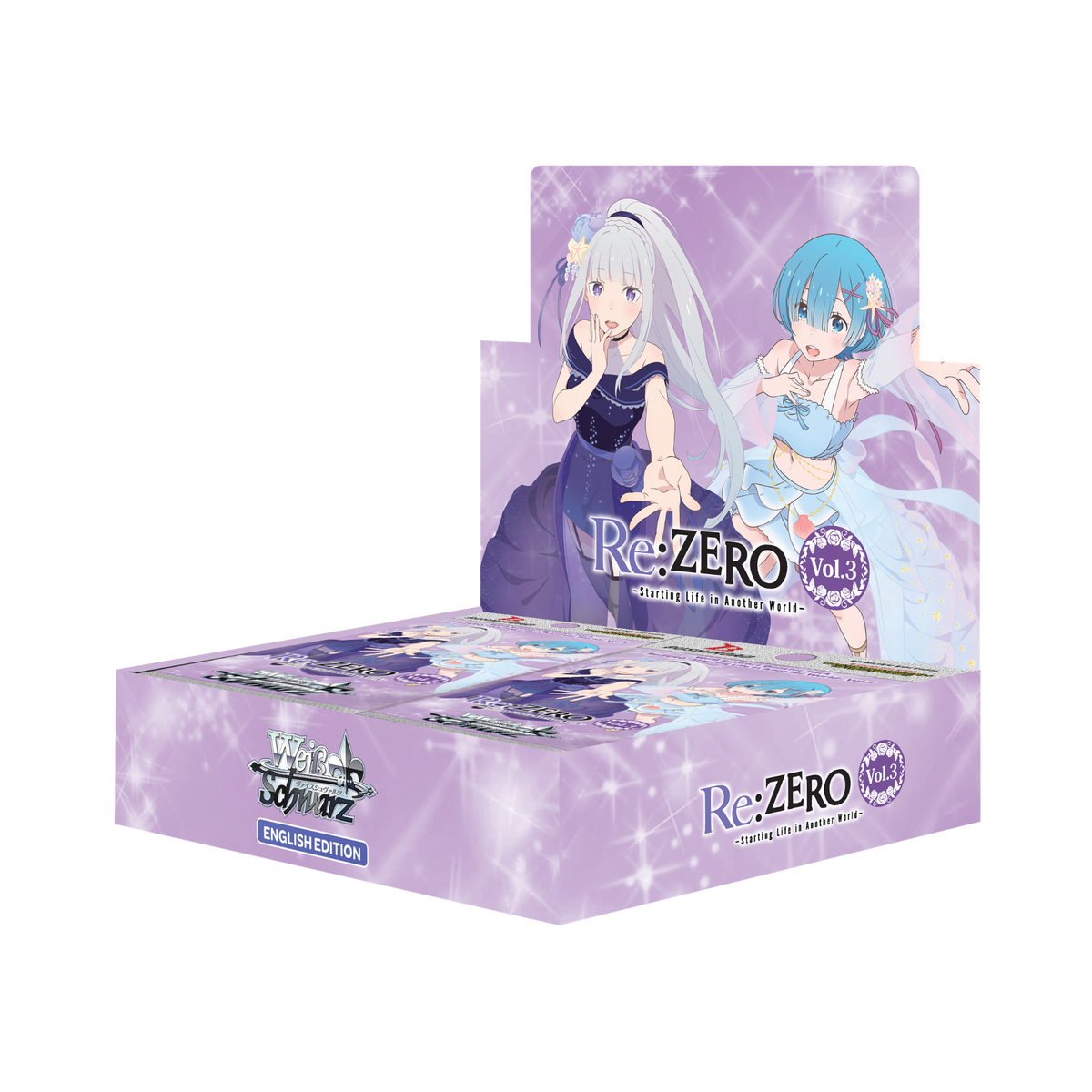 Weiß Schwarz Re:ZERO Starting Life in Another World Vol.3 Booster Box