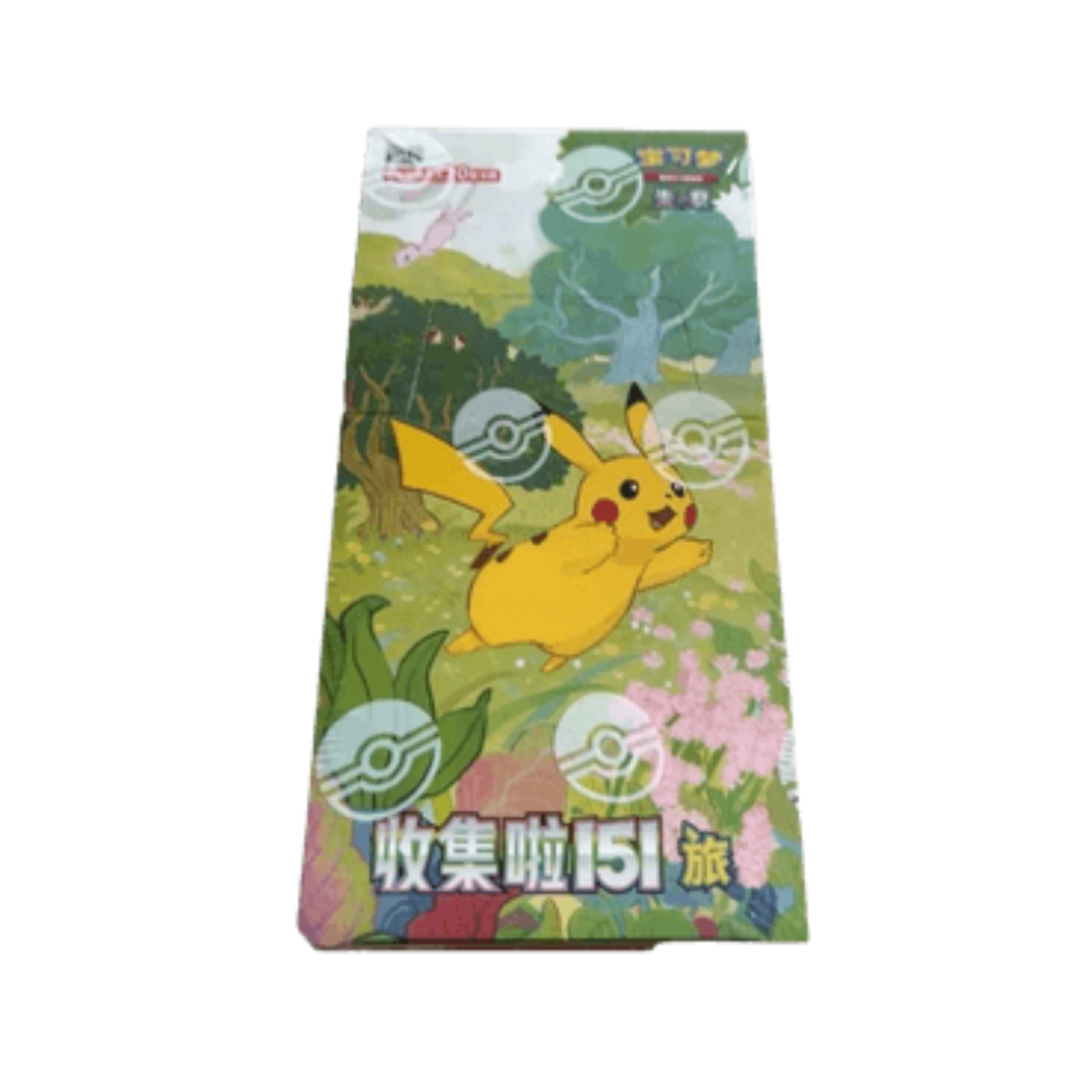 Pokémon 151 Journey 151C Jumbo Box | Simplified Chinese