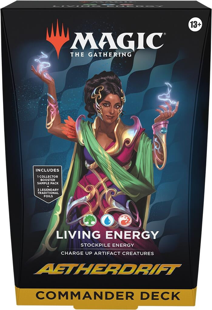 Aetherdrift Commander Deck - Living Energy (DRC)