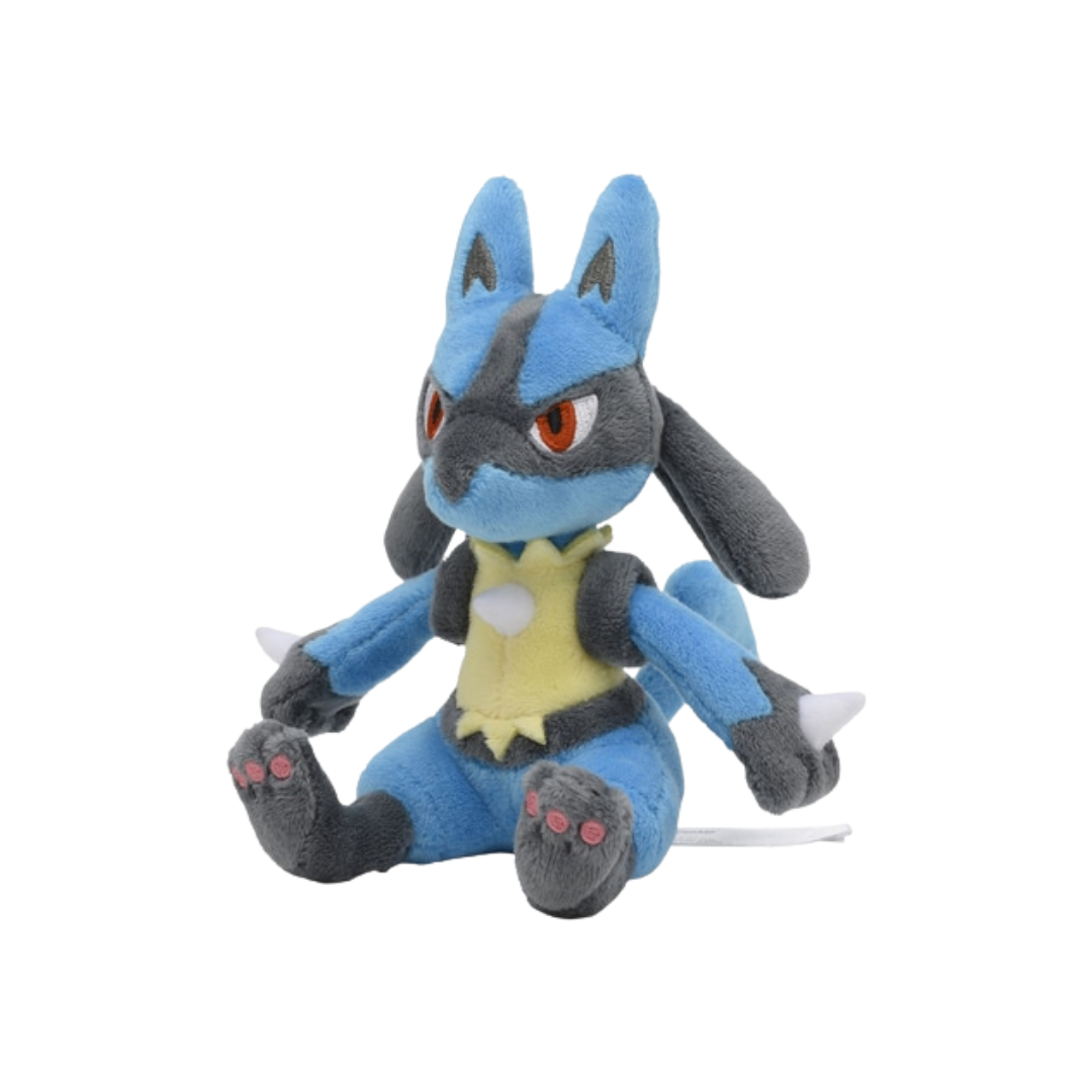 #448-Lucario Pokémon Plushys - Sitting Cuties