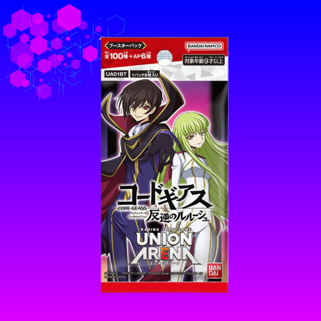 Union Arena Code Geass|Lelouch of the Rebellion UA01BT Box | Japanisch