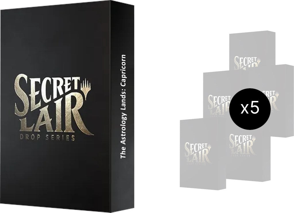 Secret Lair Drop: Astrology Lands (Capricorn) Bundle - Non-Foil Edition (SLD)