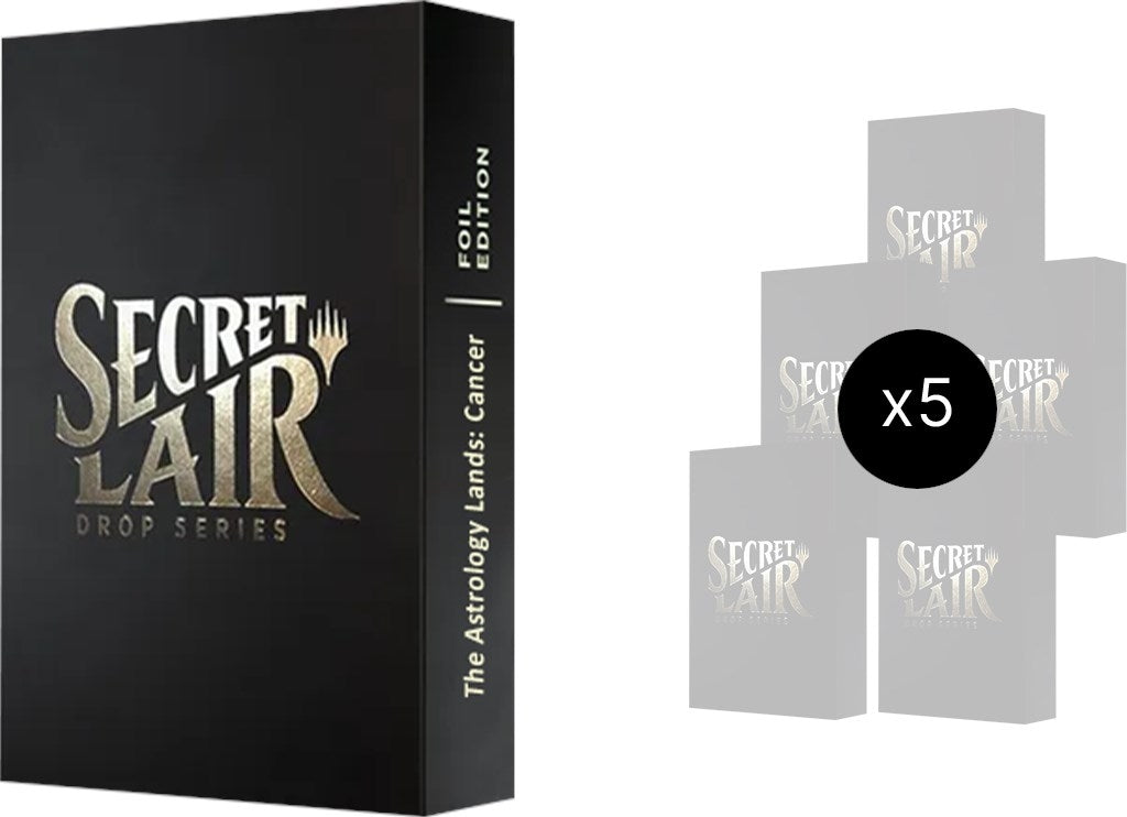 Secret Lair Drop: Astrology Lands (Cancer) Bundle - Traditional Foil Edition (SLD)