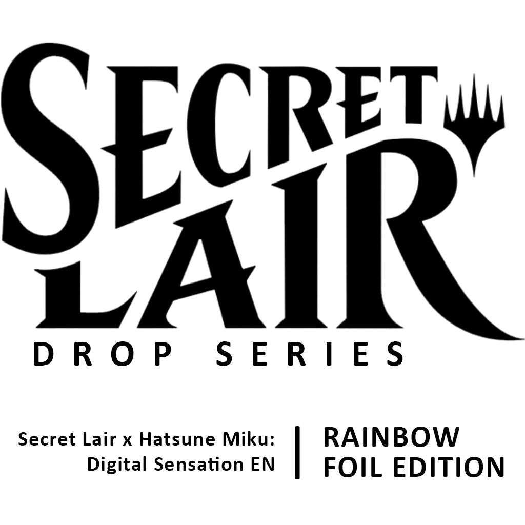 Secret Lair Drop: Secret Lair x Hatsune Miku: Digital Sensation EN - Rainbow Foil Edition (SLD)
