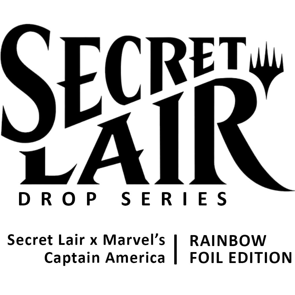 Secret Lair Drop: Secret Lair x Marvel's Captain America - Rainbow Foil Edition (SLD)