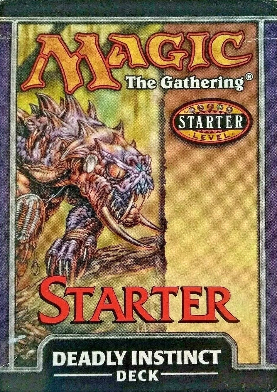 Starter 1999 Theme Deck - Deadly Instinct (S99)
