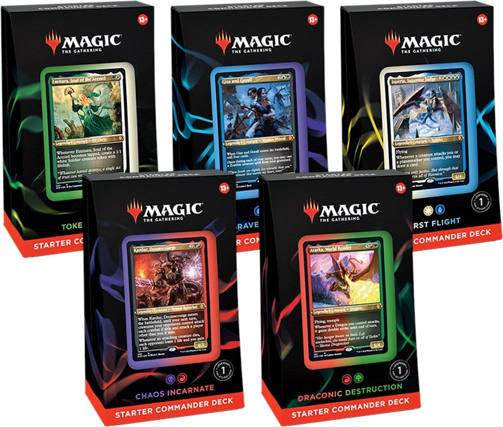 Starter Commander Deck - Set of 5 (SCD)