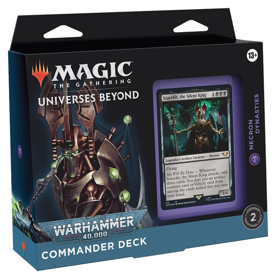 Universes Beyond: Warhammer 40,000 - Necron Dynasties Commander Deck (40K)