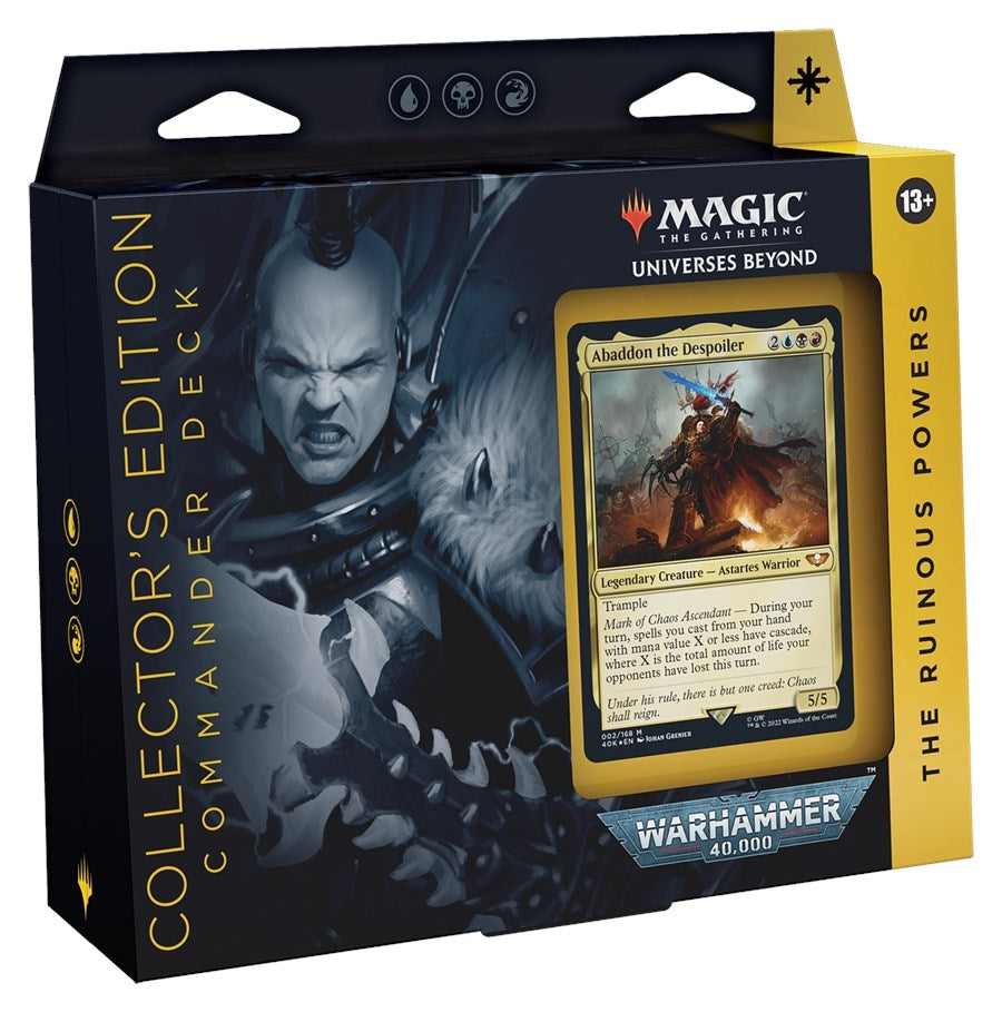 Universes Beyond: Warhammer 40,000 - The Ruinous Powers Commander Deck (Collector's Edition) (40K)