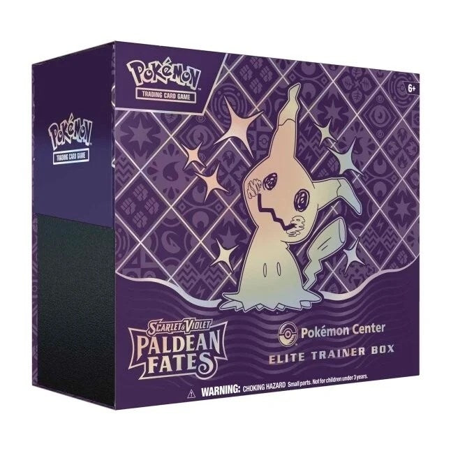 Paldean Fates Pokemon Center Elite Trainer Box (Exclusive) (PAF)