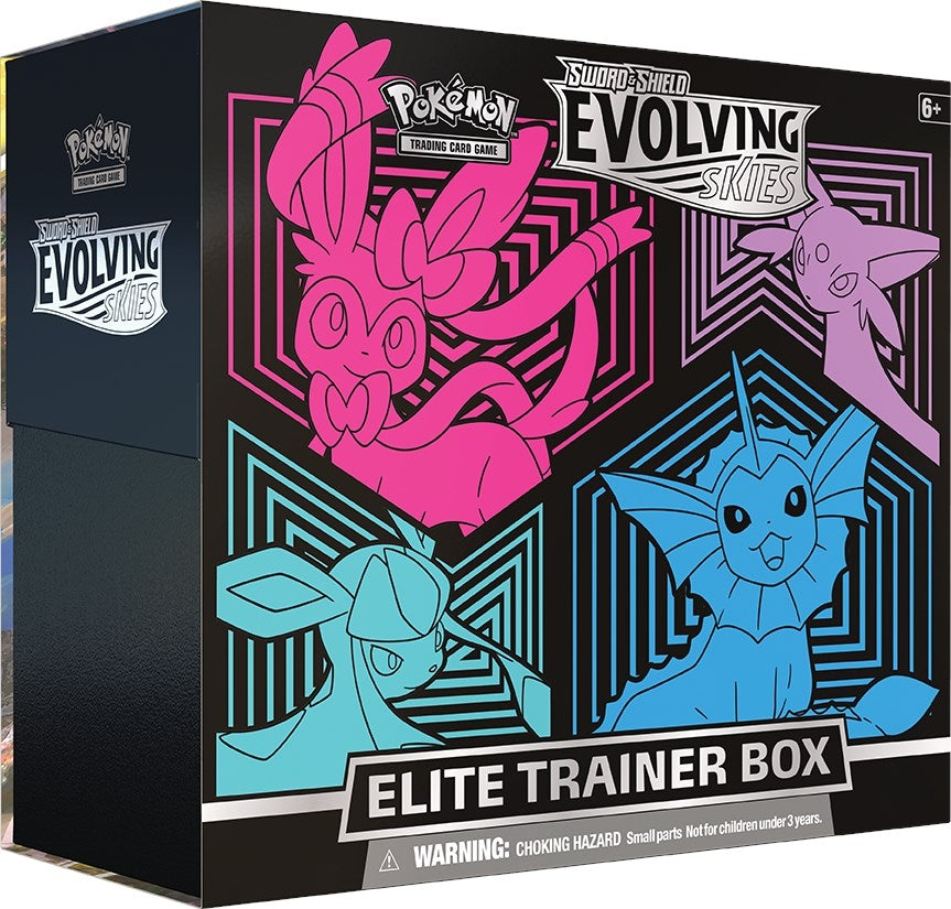 Evolving Skies Elite Trainer Box [Glaceon/Vaporeon/Sylveon/Espeon] (SWSH07)