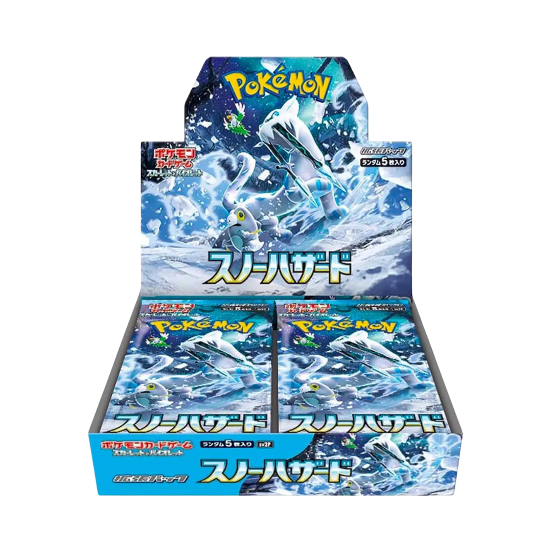 Pokémon Snow Hazard sv2P Box - Japanisch